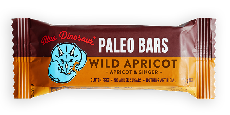 BLUE DINOSAUR Wild Apricot Paleo Bar45g